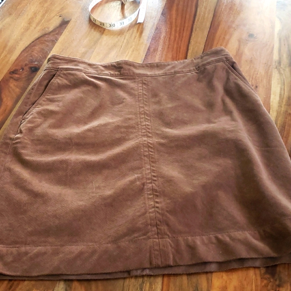Corduroy skirt
